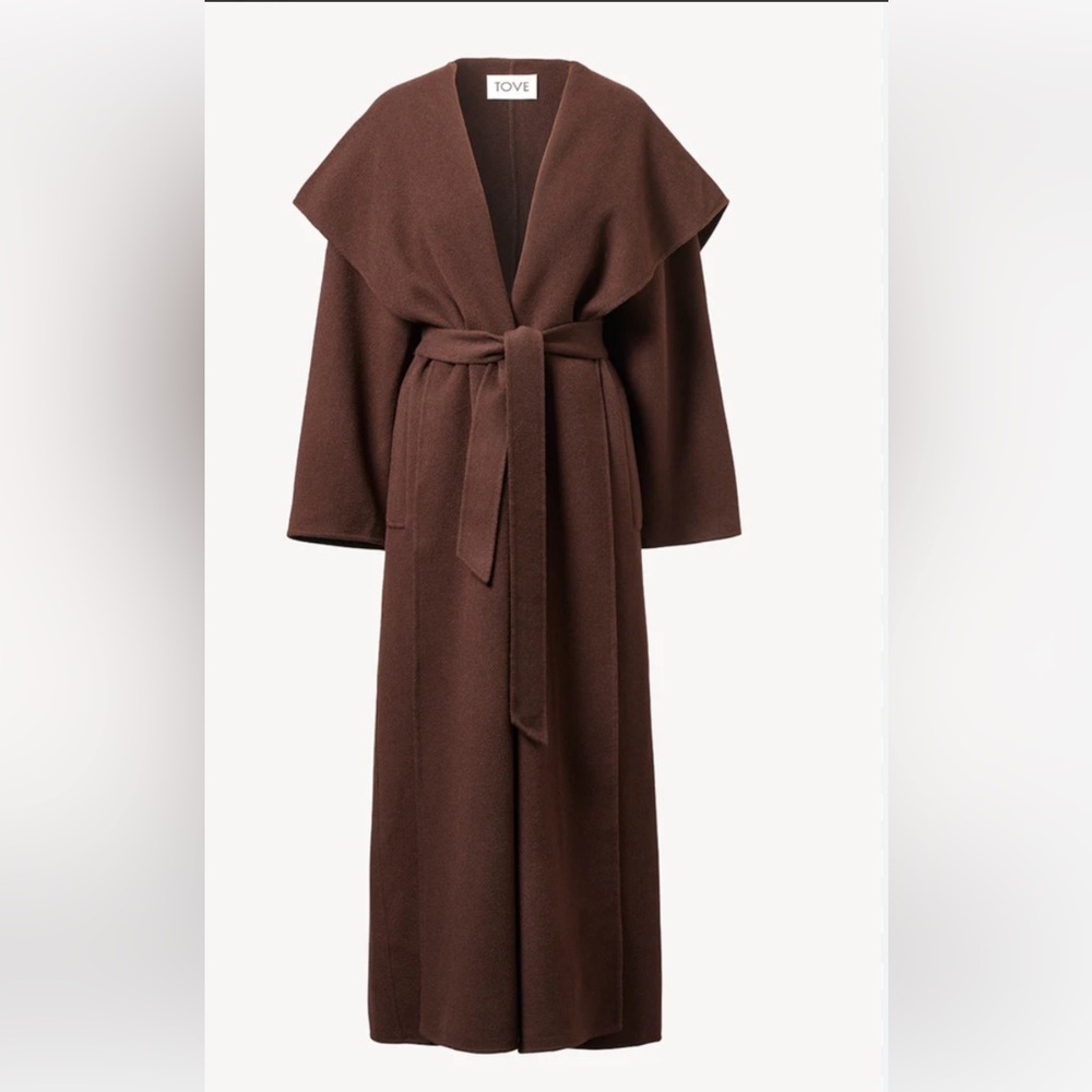 Tove Studio Zinnia Belt Wool Coat